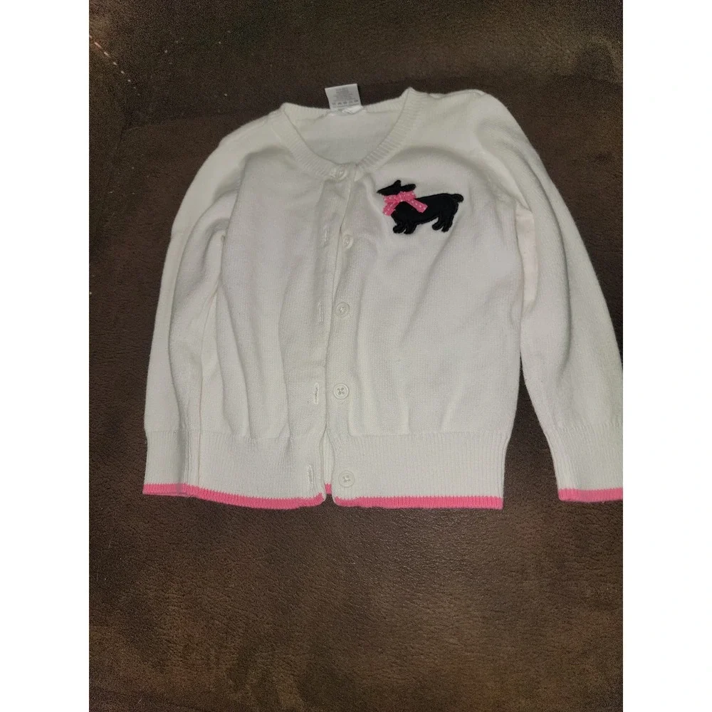Gymboree posh and playful dog sweater and dress size 18‎ 24 months
